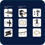 Aavara DS610 - Soporte de pie de Hexa para pantalla plana (TV, 48 kg, 61 cm (24"), 81,3 cm (32"), 100 x 100 mm, 200 x 100 mm)