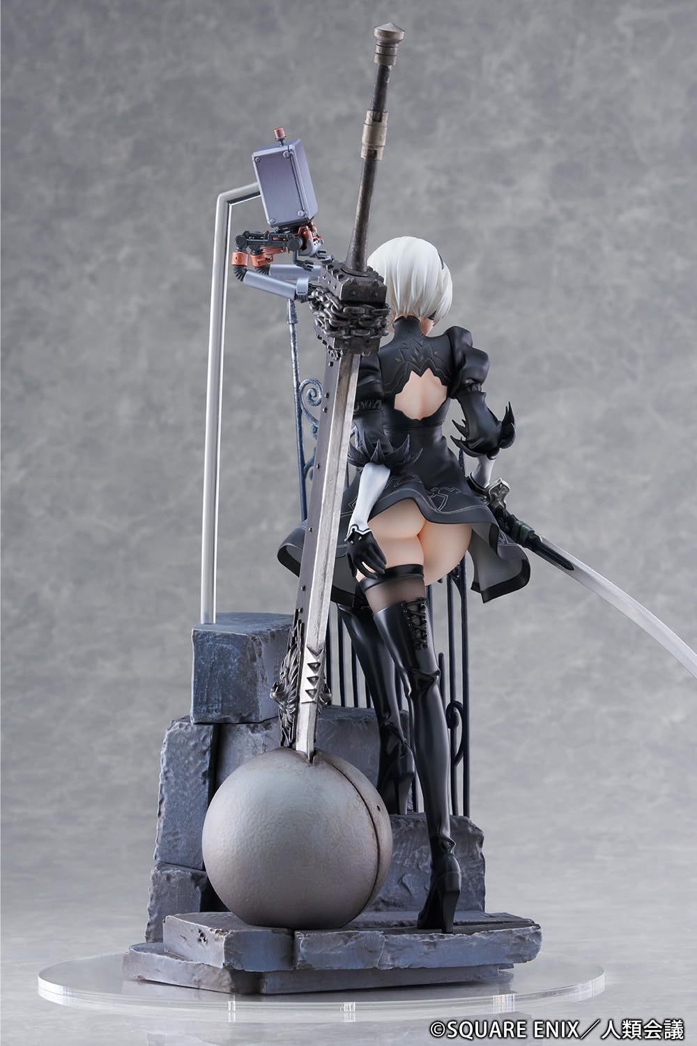 Proof TV Anime Nier: Automata Ver1.1a 2B (Tipo B Yorha 2) - Exploración - Figura acabada Pintada de PVC a Escala 1/7