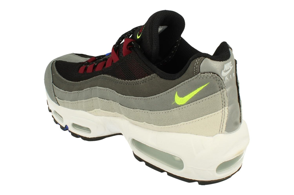 NIKE FN7801-001 Air MAX 95 Next Nature Hombre Black/Volt-Photon Dust-LT Smoke Grey EU 40