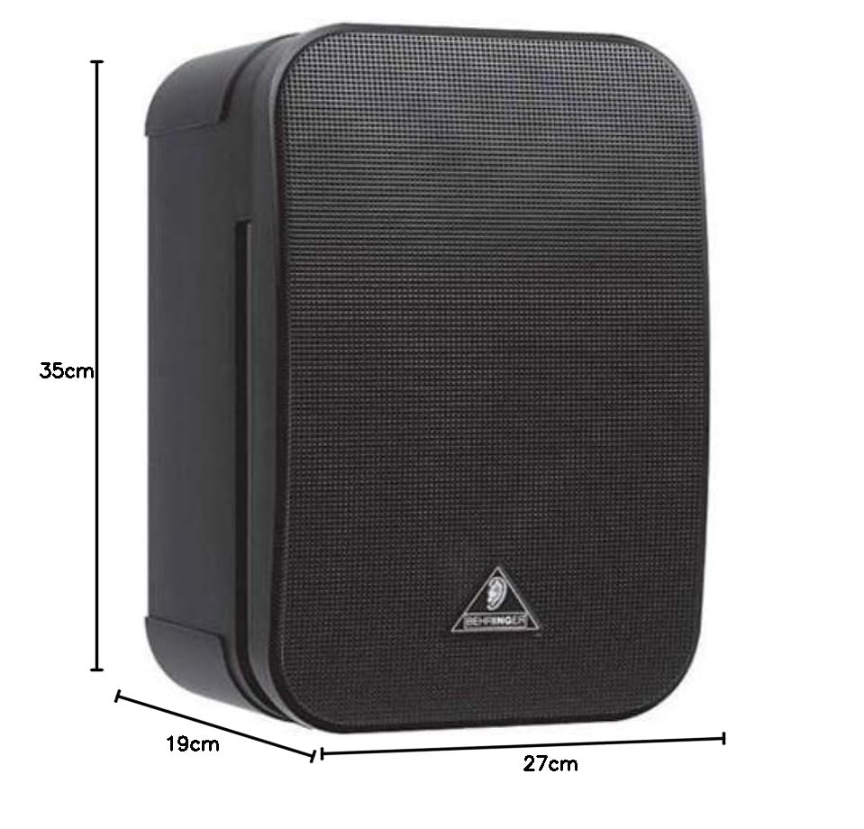 Behringer 1C-BK Altavoces De Estudio, 100 Vatios, 5 Pulgadas, compactos