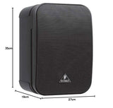 Behringer 1C-BK Altavoces De Estudio, 100 Vatios, 5 Pulgadas, compactos