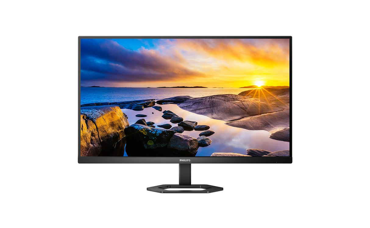 Philips 27E1N5500LA Monitor 27 Pulgadas QHD, 75Hz, VA, 1 ms MPRT, Adaptive Sync., FreeSync, Altura Ajustable, Altavoces (2560x1440, 2X HDMI 1.4, 1x DP 1.2), Negro