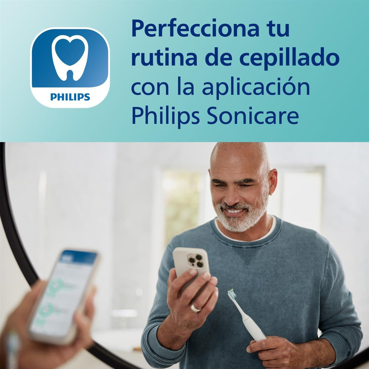 Philips Sonicare DiamondClean 9000 Cepillo Eléctrico, 4 Modos, 3 Intensidades, Estuche de Viaje USB, Blanco