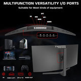 Twisted Minds Monitor para Gaming, Pantalla de 34 Pulgadas Fast IPS - Resolución 2560 x 1440 FHD, frecuencia actualización 165 Hz, relación Aspecto 21:9, Tiempo Respuesta 1 ms - Negro (TM34RWA)