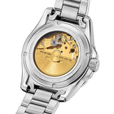 LOTUS Reloj Automático Hombre de Acero Inoxidable 316l Plateado Reloj Analógico Hombre - Calendario - Cristal Zafiro de Alta Resistencia - Resistente al Agua 10 ATM 18997/1