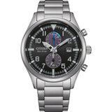 Citizen Reloj Cronógrafo para Hombres de Energía Solar con Correa en Acero Inoxidable CA7028-81E