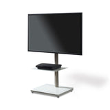 Puremounts PM-204 65" Portable flat panel floor stand Blanco - Soporte de pie para pantalla plana (Blanco, Portable flat panel floor stand, 165,1 cm (65"), 30 kg, 200 x 200 mm, 600 x 400 mm)