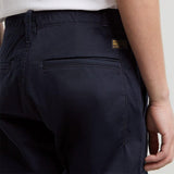 G-STAR Para Hombre Pantalones Mosa Straight Chino, Azul (Salute D25547-5126-C742), 32W / 30L