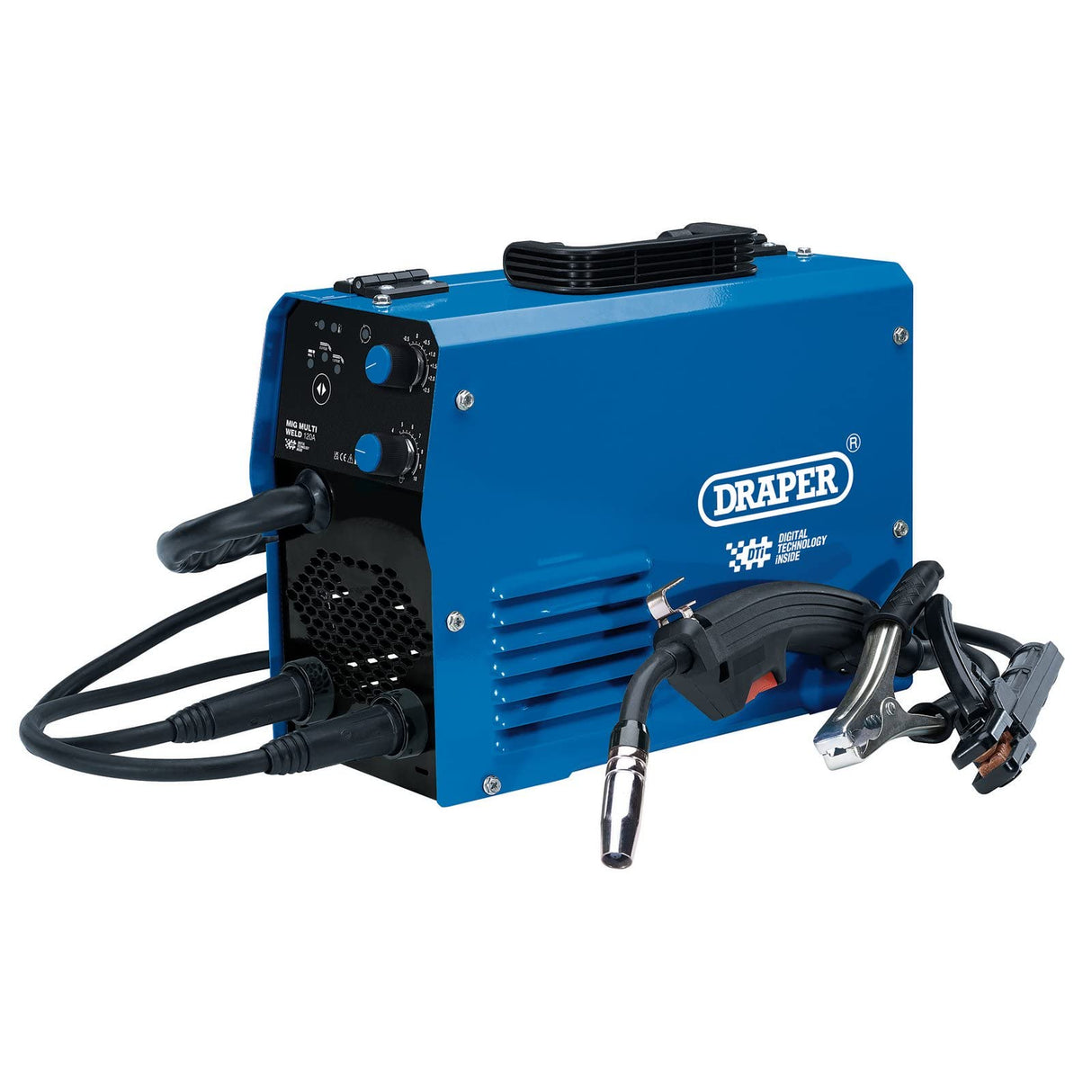 DRAPER 70049 Inversor MIG sin gas Multi-soldador Dti, 120A