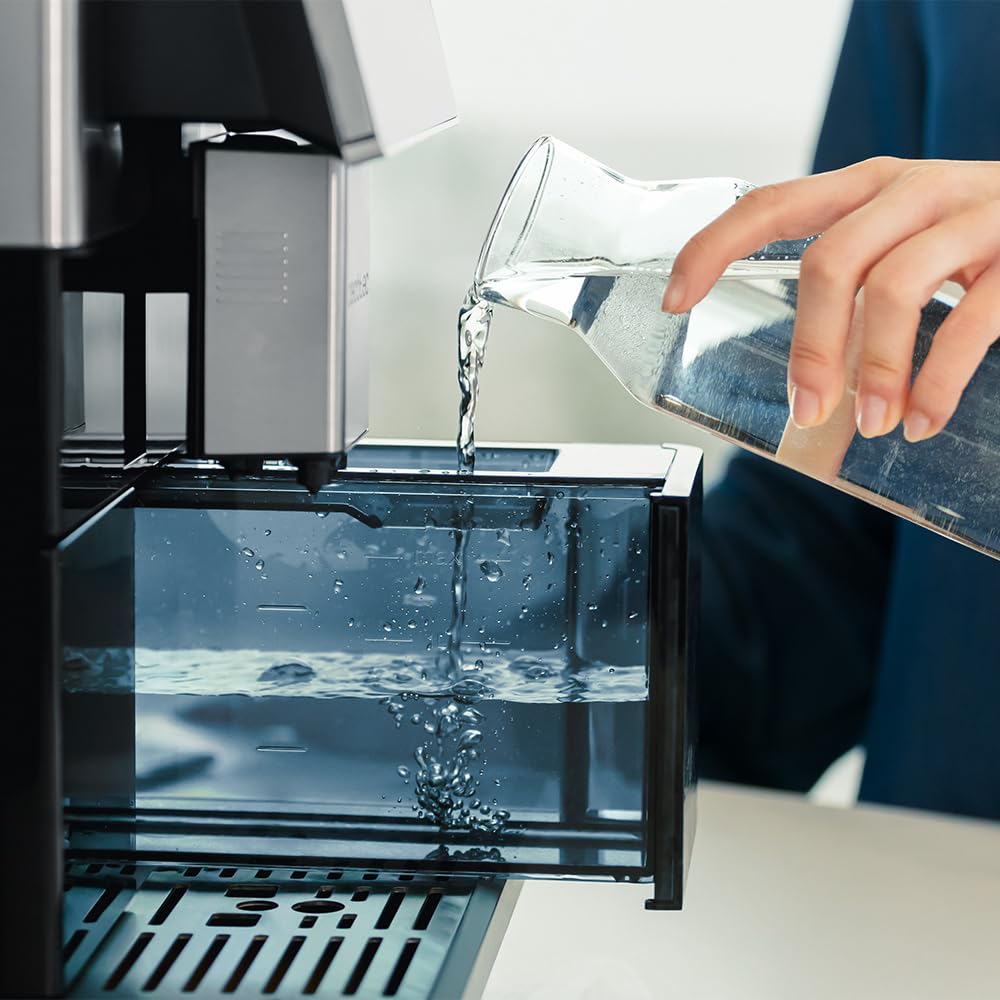Cecotec Cafeteras Superautomática Cremmaet Tempo. Cafetera Superautomática Con Pantalla Tft de 7", 13 Recetas de Café, 6 Perfiles de Usuario, 1350 W de Potencia, 19 Bares de Presión.