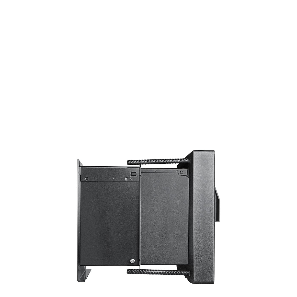 BURG-WÄCHTER Caja fuerte empotrable con combinación numérica y huella, Karat, Resistencia 0, Fondo variable con estante, 15,6-26,0 l, 18 kg, WT 614 E FP, Hierro antiguo