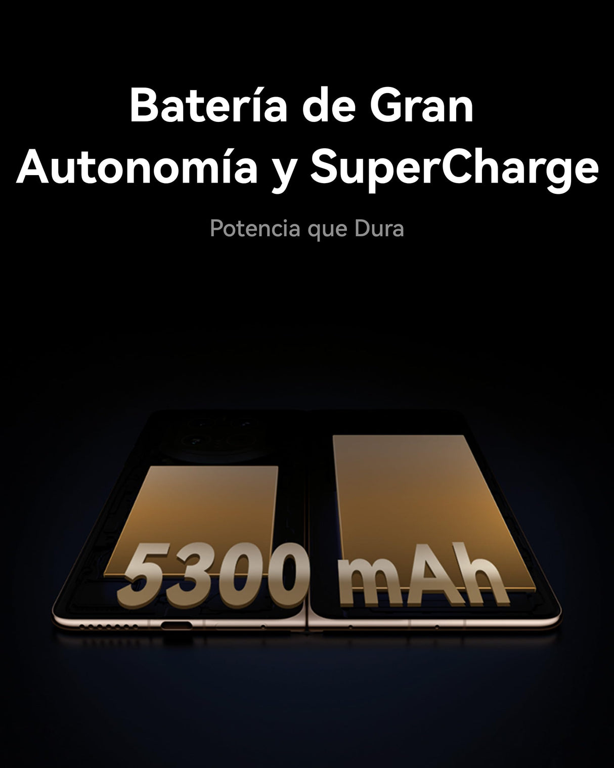 HUAWEI Mate X7 Smartphone Plegable 16+512G, 8" 120Hz LTPO Pantalla Flexible, Cámara con Colores Auténticos, Cristal Kunlun Glass, 5300 mAh Batería para Todo el Día, Garantía Adicional 6 Meses, Negro