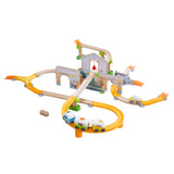 HABA 306745 Kullerbü – Spielbahn Bahnhof, Primera Pista de Bolas a Partir de 2 años, Multicolor