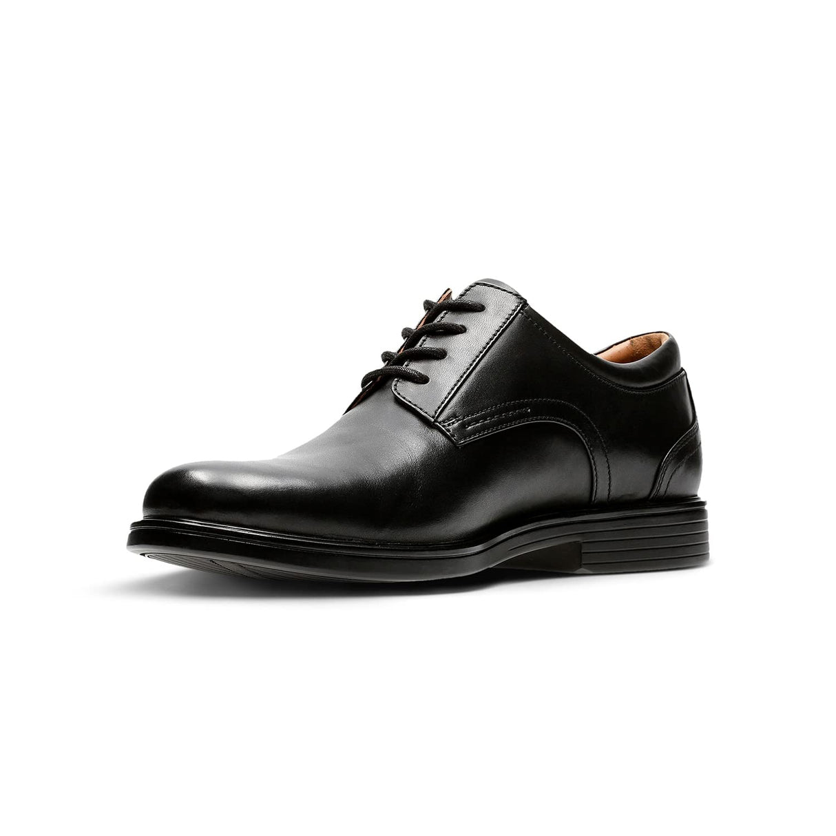 Clarks Un Aldric Lace Zapatos de cordones derby Hombre, Negro (Black Leather -), 42 EU