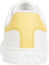 Tommy Jeans Tjw Logo Outsole Sneaker ESS En0En02703, Parte Superior Baja Mujer, Yellow (Yellow Dahlia), 37 EU