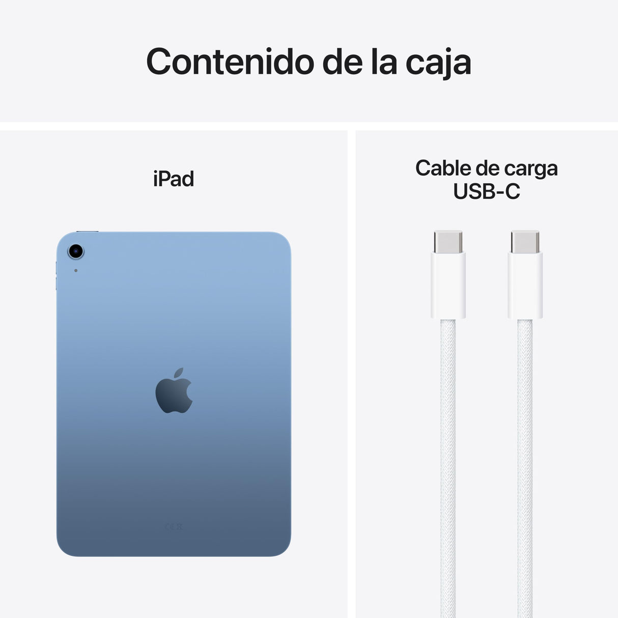 Apple iPad de 11 Pulgadas: Chip A16, Modelo de 11 Pulgadas, Pantalla Liquid Retina, 512 GB, Wi Fi 6, cámaras Frontal y Trasera de 12 Mpx, Touch ID, autonomía para un día Entero – Azul