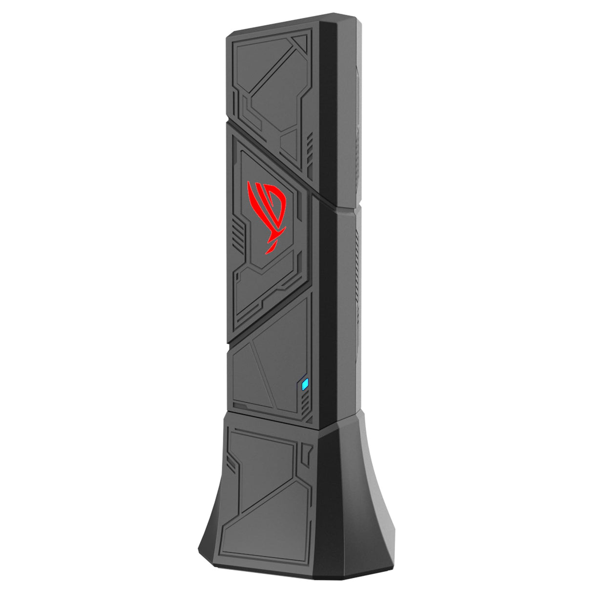 ASUS ROG USB-BE92 - Adaptador USB WiFi 7 BE6500 tribanda, Banda de 6 GHz, Compatible con 4096-QAM, Funcionamiento multienlace (MLO), Compatible con Tipo A y C, Seguridad de Red WPA3