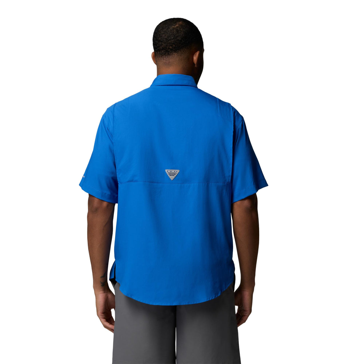Columbia Tamiami 2 Short Sleeve Shirt Camisa de Manga Corta, Hombre, Azul, Medium