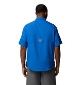 Columbia Tamiami 2 Short Sleeve Shirt Camisa de Manga Corta, Hombre, Azul, Medium