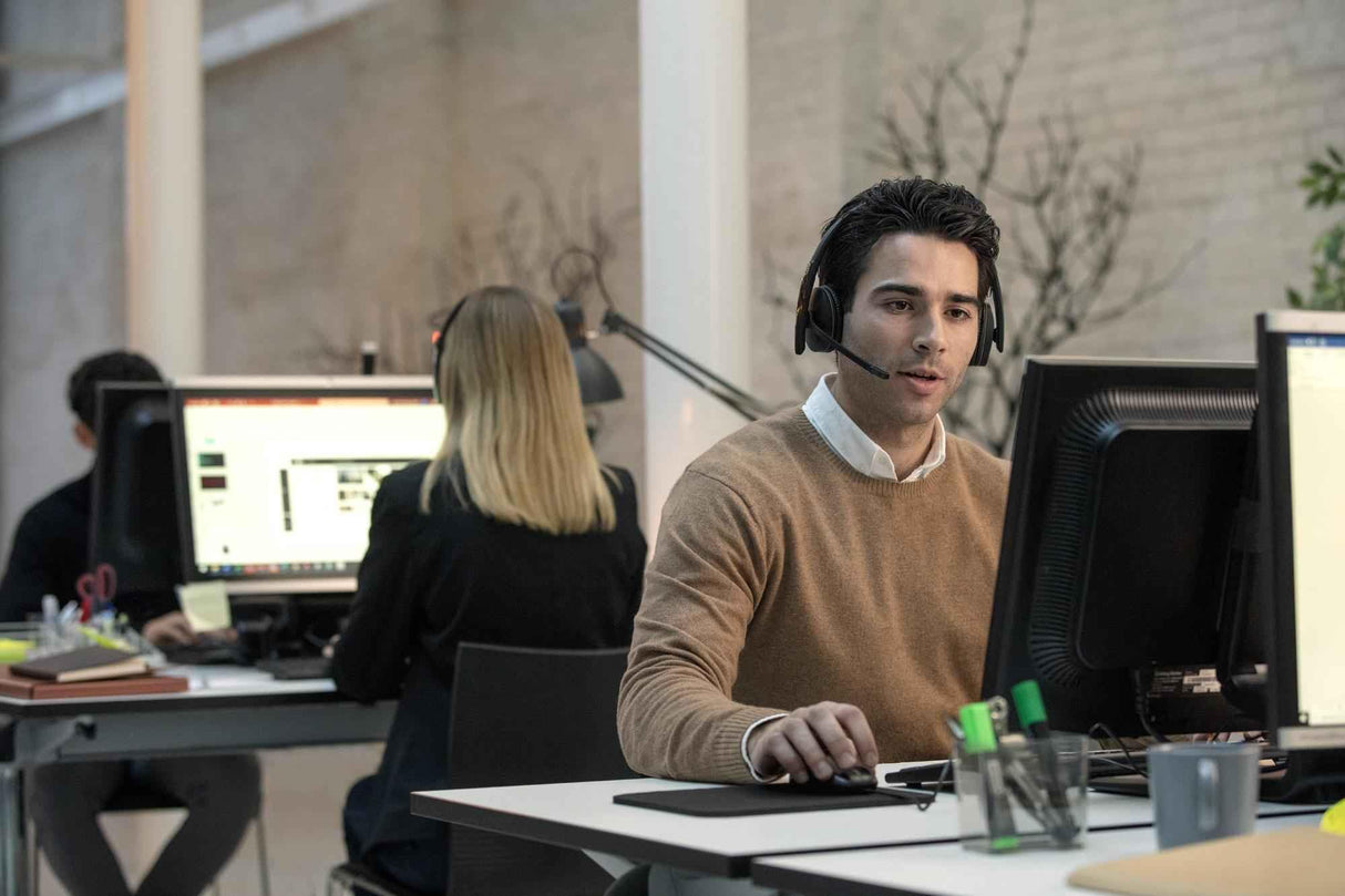 Sennheiser Auriculares con Micrófono Epos 1000897 Negro