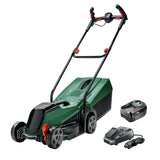 Bosch Home and Garden 06008B9A07 Cortacésped a Batería CityMower, 18 V, 1 Batería 4.0 Ah, Ancho de Corte: 32 cm, Céspedes de Hasta 300 m2, Embalaje en Caja