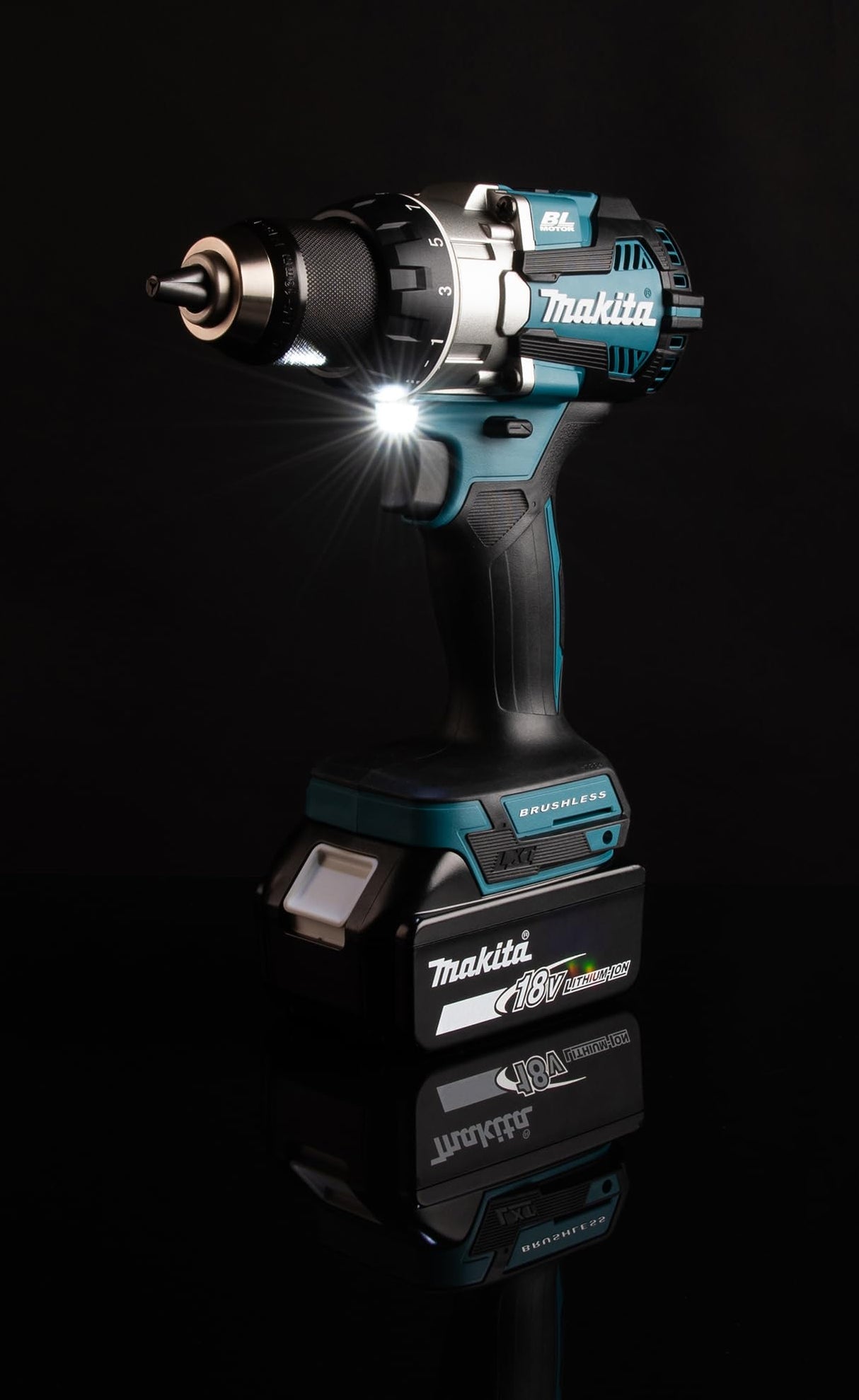 Makita DDF489Z 18V Li-ion LXT - Taladro sin escobillas de 13 mm, baterías y cargador no incluidos