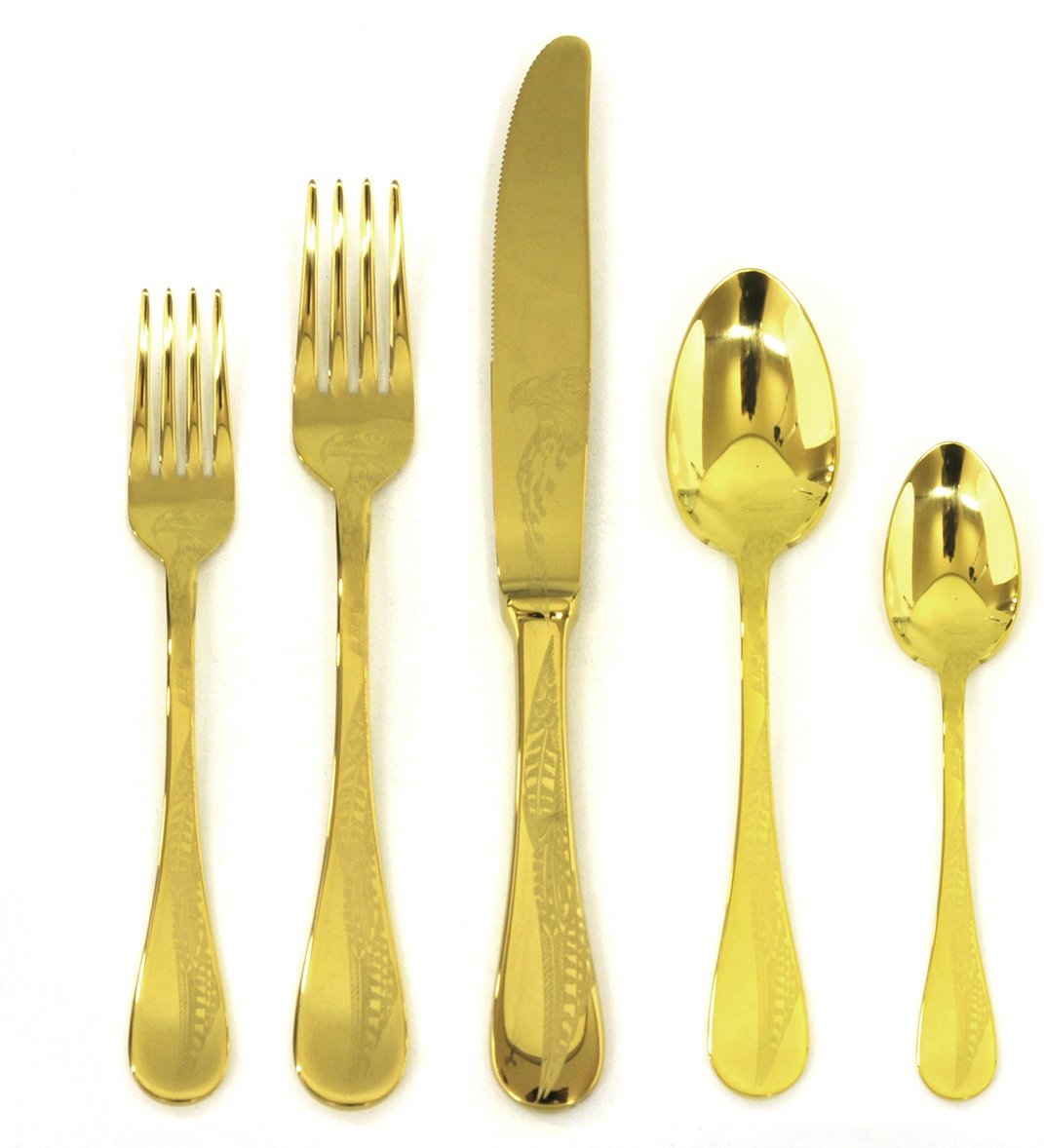 Mepra 1097CA22020 - Cubertería Especial unificada, Color Dorado