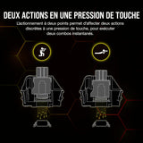 CORSAIR K70 MAX RGB Magnetic Teclado de juego mecánico con cable – MGX interruptores ajustables – PBT Double -Shot Keycaps – Rapid Trigger Mode – Compatible con iCUE – PC, PS5, PS4, Xbox – AZERTY FR –