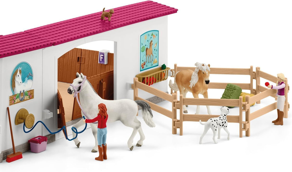 Grand Manege Equestre, Caja de figuras y accesorios, Schleich 42639 Horse Club, Para ni�os a partir de 5 a�os