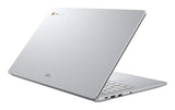 ASUS Chromebook CX1505CKA-S70110 - Ordenador Portátil 15.6" Full HD (Intel Celeron N4500, 8GB RAM, 128GB eMMC, UHD Graphics, ChromeOS) Gris Puro - Teclado QWERTY español