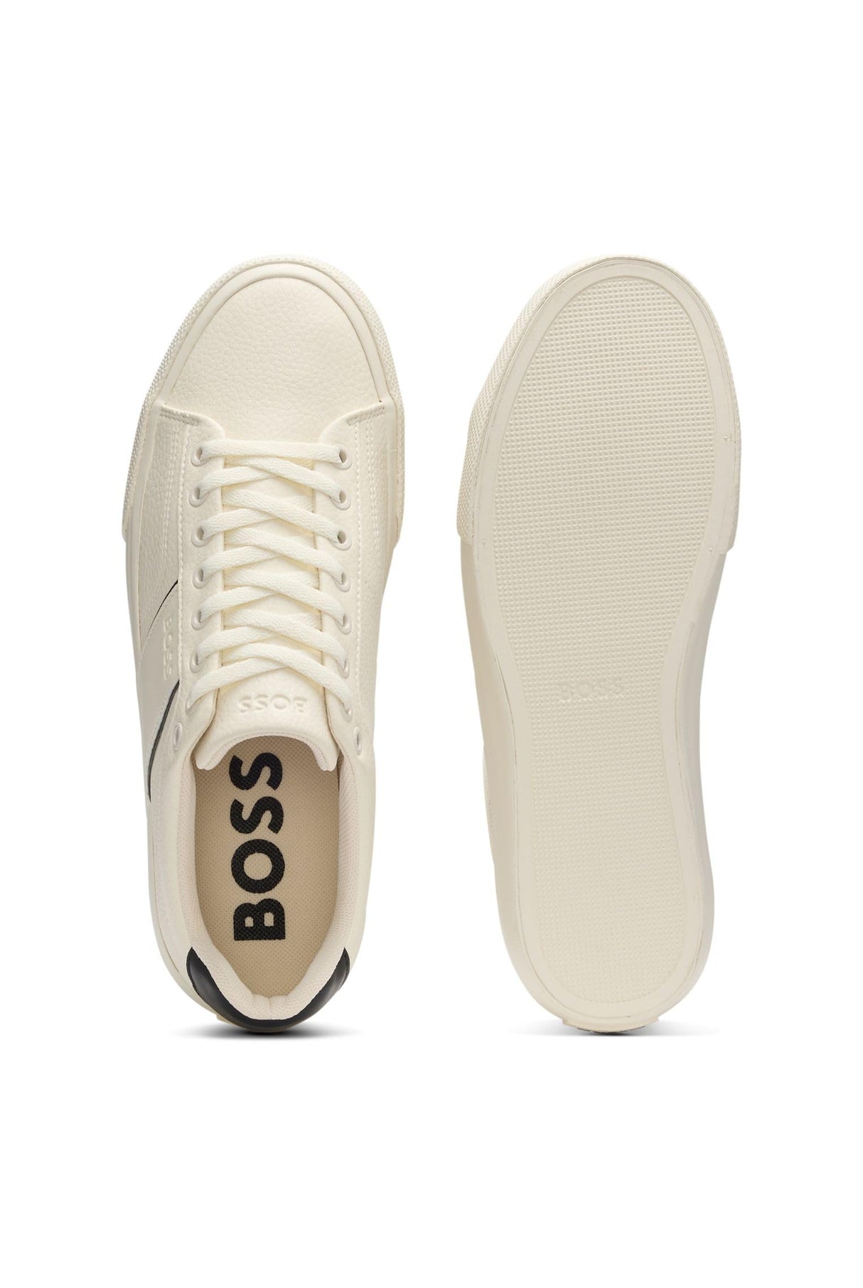 BOSS Aiden_Tenn_grltp, Tenis para Hombre, Natural, 43 EU