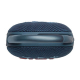 JBL Clip 5, Altavoz inalámbrico portátil con Bluetooth, resistente al agua y al polvo IP67, hasta 12h de reproducción y más con Playtime Boost activado, azul
