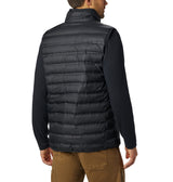 Columbia Lake 22 Down Vest, Chaleco Acolchado para Hombre, Black, Talla L