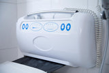 Bawatuli - Elevador de toallas de baño para personas mayores (56 x 30 x 11 cm), color blanco