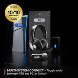 SteelSeries Arctis Nova Pro Wireless - Cascos Gaming Inalámbricos Multisistema - Controladores magnéticos de neodimio - Cancelación de Ruido - Infinity Power System - PC, PS5, PS4, Switch 2, Móvil