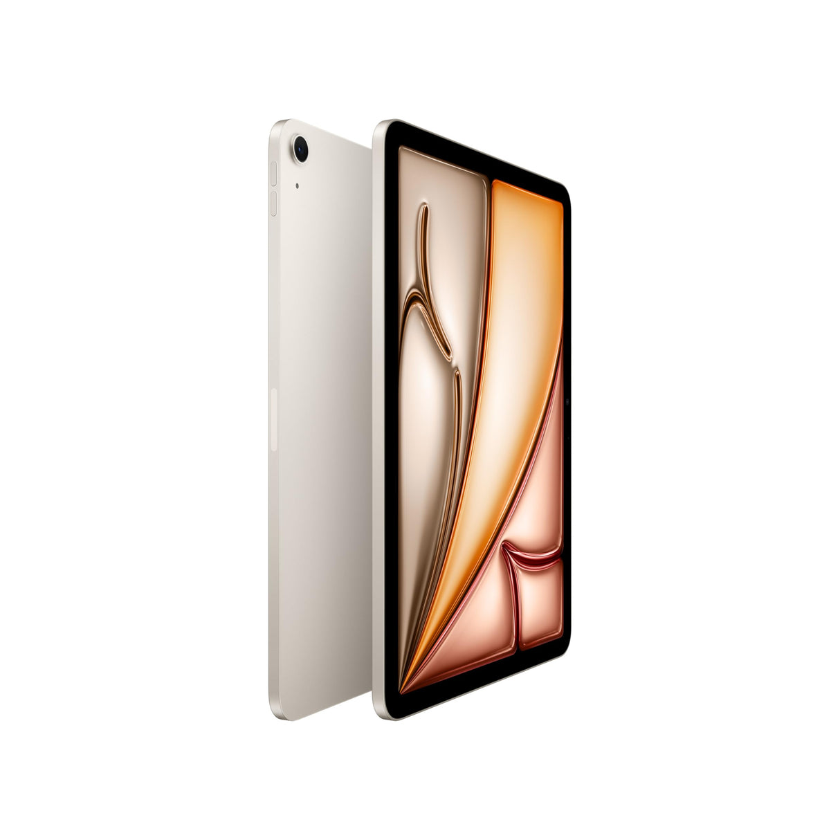 Apple iPad Air de 11 Pulgada con Chip M3 diseñado para Apple Intelligence, Pantalla Liquid Retina, 128 GB, cámara Frontal/Trasera de 12 Mpx, Wi-Fi 6E, Touch ID —Blanco Estrella