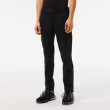 Lacoste Hh2661 Pantalones Chinos Slim fit, Negro, 36W x 34L para Hombre