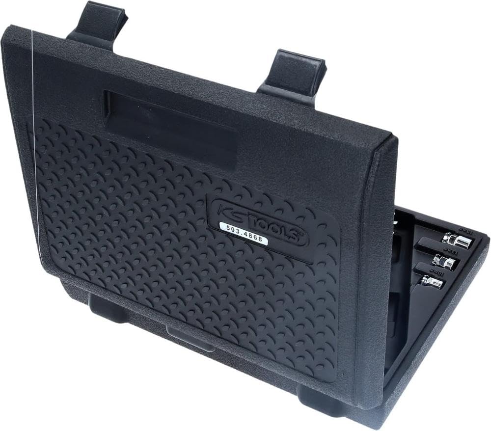 KS Tools 503.4868 Juego de llaves combinadas de carraca articuladas GEARplus, 18 pzsbloqueables