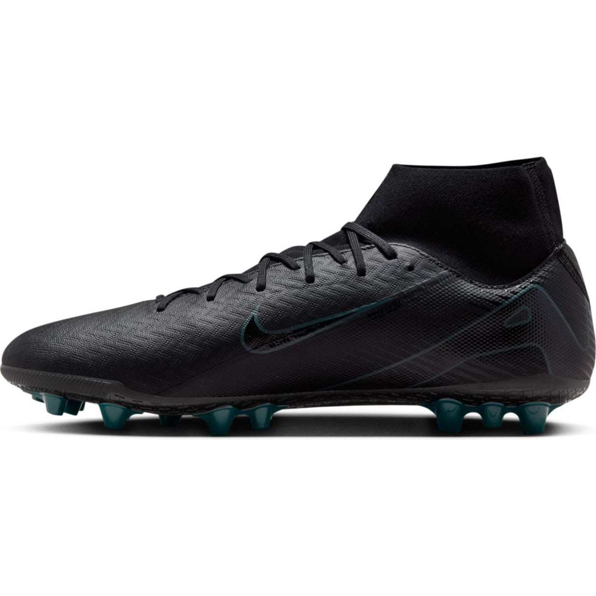 NIKE Zm Superfly 10 Academy AG, Sneaker Hombre, Black Black Deep Jungle, 39 EU