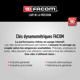 Facom J.306-50D - LLAVE DINAMO SIN TRINQUETE