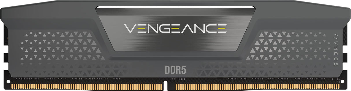 CORSAIR Vengeance DDR5 RAM 32GB (1x32GB) 6000MHz CL38-44-44-96 1.35V AMD Expo Intel XMP 3.0 Memoria de Ordenador de Sobremesa – Gris (CMK32GX5M1B6000Z38)