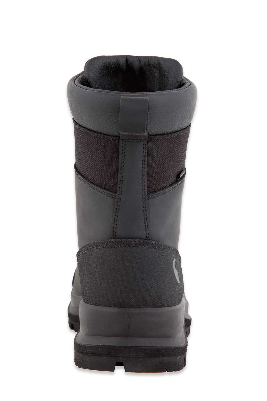 Carhartt Detroit - Bota de seguridad S3, impermeable, 20,3 cm, tecnología Rugged Flex Para Hombre, Negro, 43
