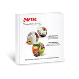 Imetec Succovivo Pro 2000 - Licuadora de prensado en frío, Extractor de Zumo, Extracción Lenta 48 RPM, 2 filtros de jugo, Accesorio para Granizados y Sorbetes, Kit para Máscaras de Belleza