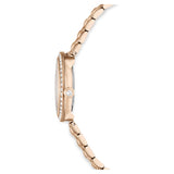 Swarovski Reloj Certa, Fabricado en Suiza, Brazalete de Metal, Tono Dorado, Acabado Tono Oro champán