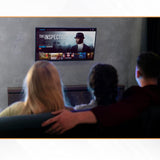 QN98Q80CAFXZA QN98Q80CAFXZA - Soporte de Pared para televisor Samsung de 98 Pulgadas Class Q80C QLED 4K Smart TV, Perfil bajo de 1.7 Pulgadas Desde la Pared, ángulo de inclinación de 12°, fácil