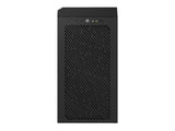 AORUS C500 Glass - Carcasa Negra para Juegos de PC de Torre Media, Vidrio Templado, USB Tipo C, 4 Ventiladores ARBG incluidos (GB-AC500G ST)