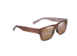Maui Jim Keahi Gafas, Brown Stripe, 56-16-145 Unisex Adulto
