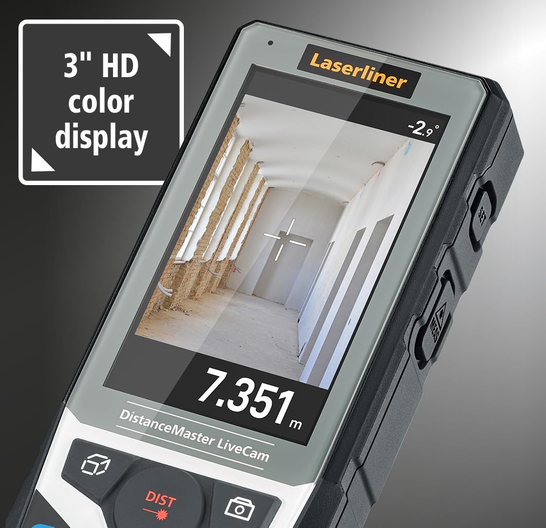 Laserliner DistanceMaster LiveCam Laser-Entfernungsmesser Messbereich (MAX,) (Details) 150 m (080,985A) Marca