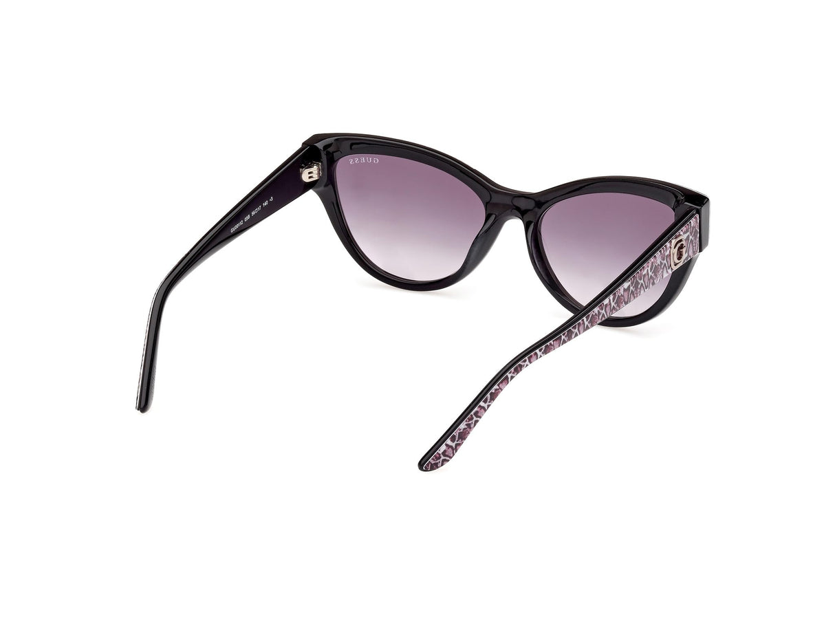 Guess GU0011205B57 Gafas, 05b Shiny Black, 140/17/42,5 para Mujer