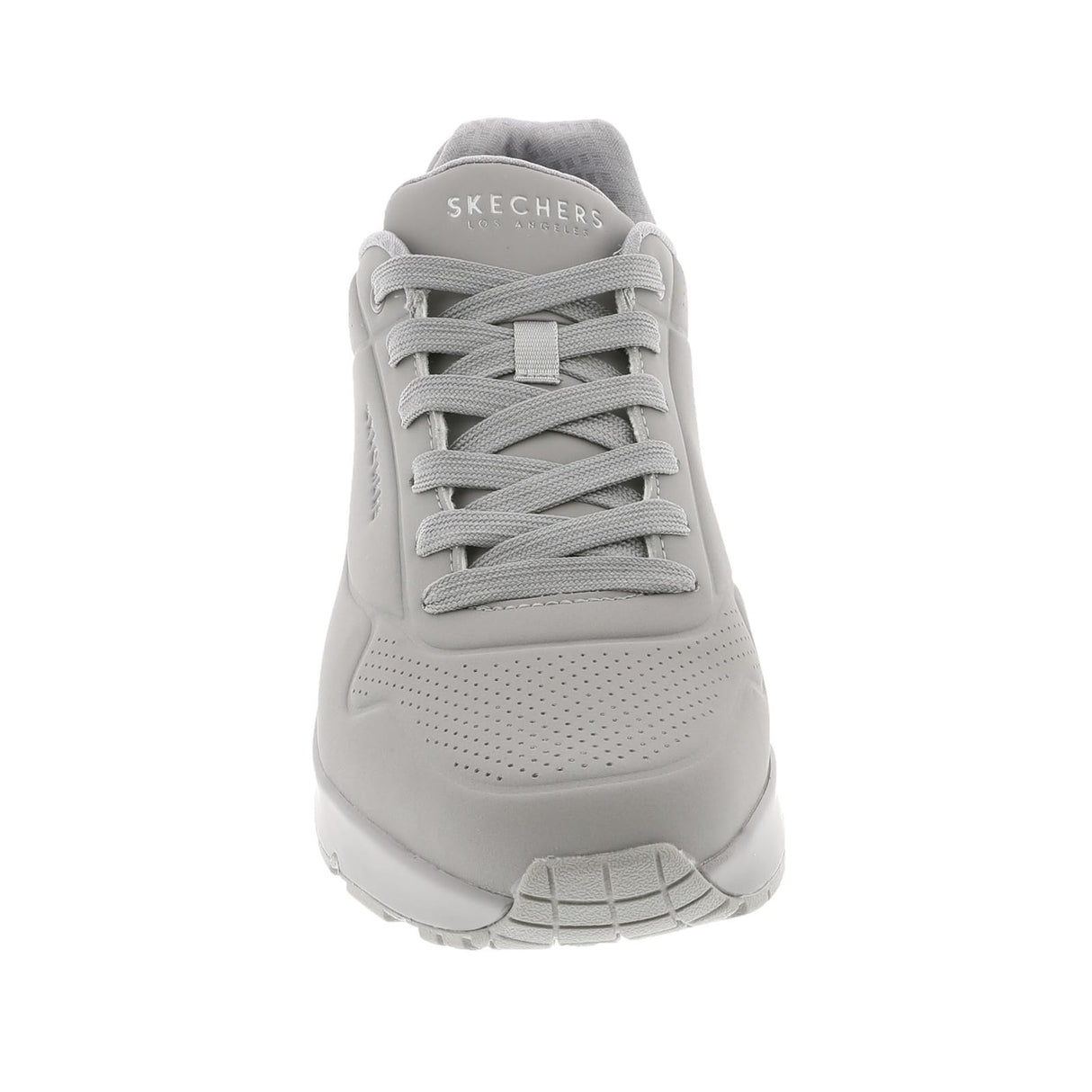 Skechers Uno Stand On Air, Zapatillas Hombre, Light Grey Durabuck Mesh, 48.5 EU